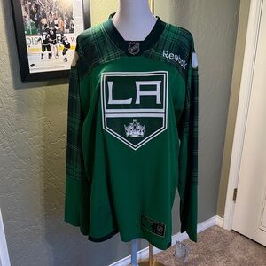 Reebok Green LA Kings NHL Jersey